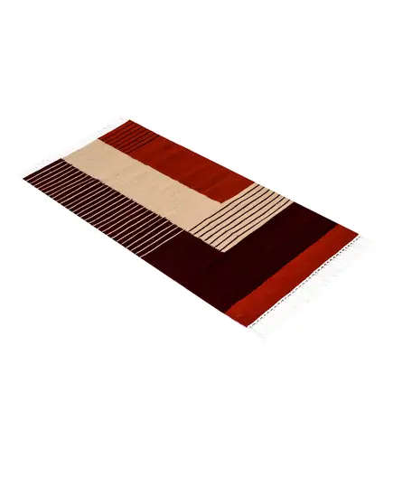 Multicolor Modern Kilim Area Rug 140 x 70 cm - B2B - Handmade - Bazaar Misr - Tijarahub