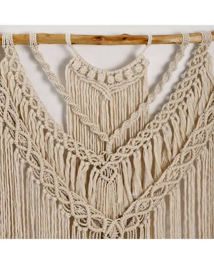 Macrame Wall Hanging Tapestry 100 x 90 cm - B2B - Handmade - Bazaar Misr - Tiarahub