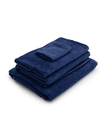 Plain Towel - Navy Color - 100% High Quality Cotton - Buy in Bulk - More Cottons - TijaraHub