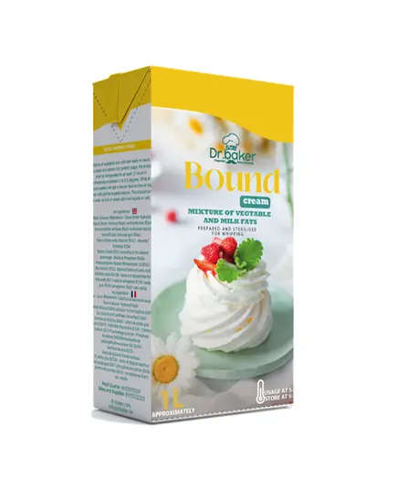 Bound Whipping Cream 1L​- Dr. Baker - B2B - Baking Ingredients - TijaraHub