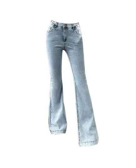 Light Blue Spanish Jeans Pants - B2B - Fashion For Women - Caspita - Tijarahub