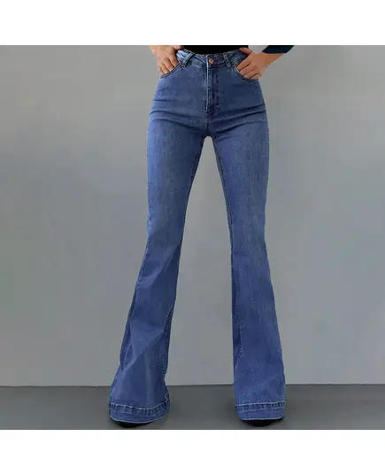 Dark Blue Spanish Jeans Pants - B2B - Fashion For Women - Caspita TijaraHub