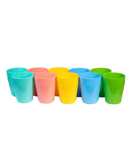 Juice Cup Set 4 Pieces BPA Free - Buy In Bulk - Kitchen Utensils - Camel Trade - Tijarahub