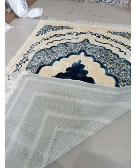 COTTON VELVET PRAYER RUG 80 X 120 cm - Rugs - Wholesale - SATEN CARPET - Tijarahub