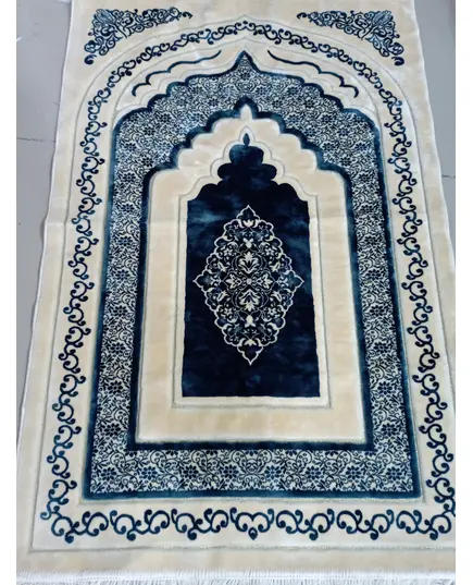 COTTON VELVET PRAYER RUG 80 X 120 cm - Rugs - Wholesale - SATEN CARPET - Tijarahub