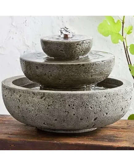 Traditional Stone Fountain - Handmade Polyester stone Fountain - B2B - Shaheen Farouk Designs - TijaraHub