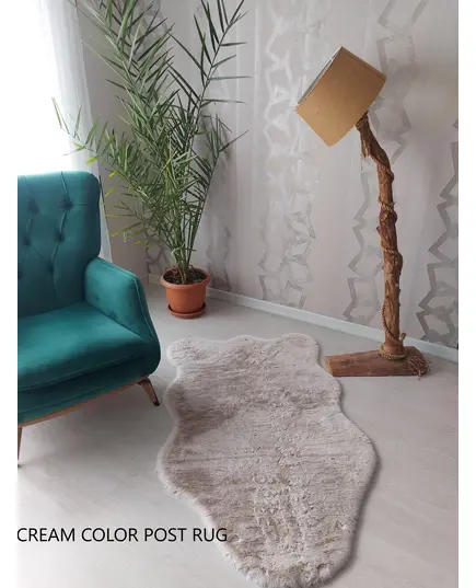 RABBİT FEATHER POST RUG 80 x 3 cm - Rugs - Wholesale - SATEN CARPET​ - Tijarahub