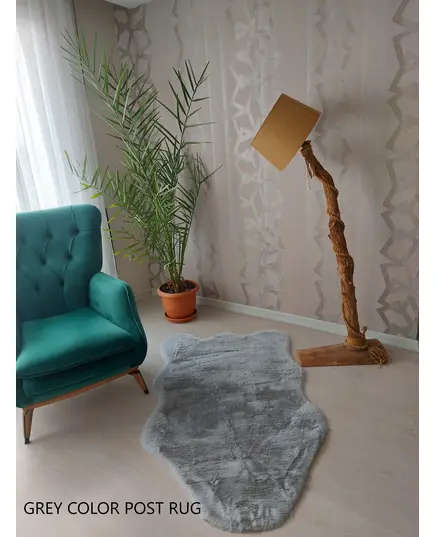 Rabbit Feather Post Rug - Rugs - Wholesale - Saten Carpet​​ - Tijarahub