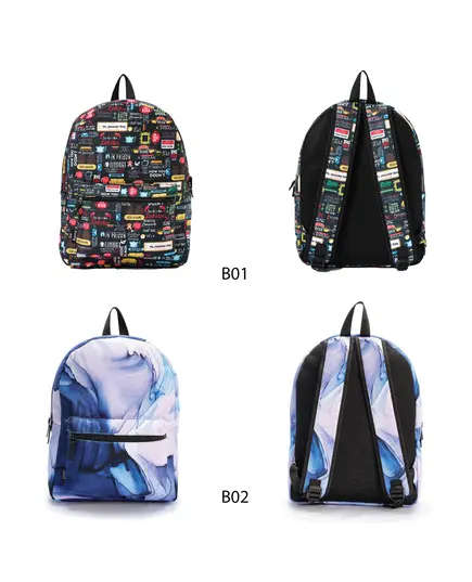 Multicolored Fabric Backpack - Wholesale – Accessories - Covery. TijaraHub!