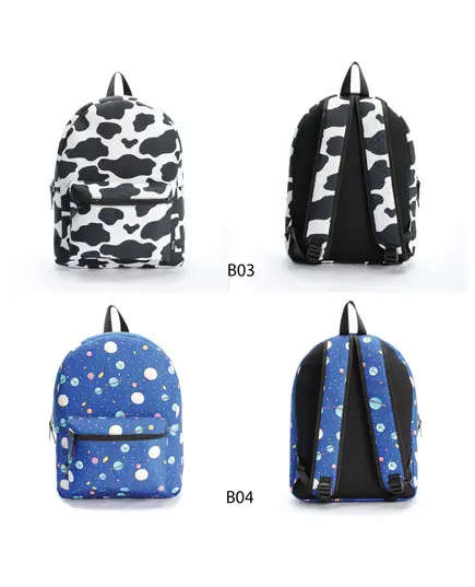 Multicolored Fabric Backpack - Wholesale – Accessories - Covery. TijaraHub!