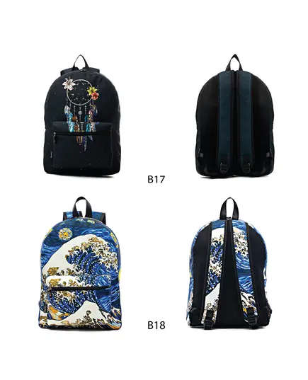 Multicolored Fabric Backpack - Wholesale – Accessories - Covery. TijaraHub!