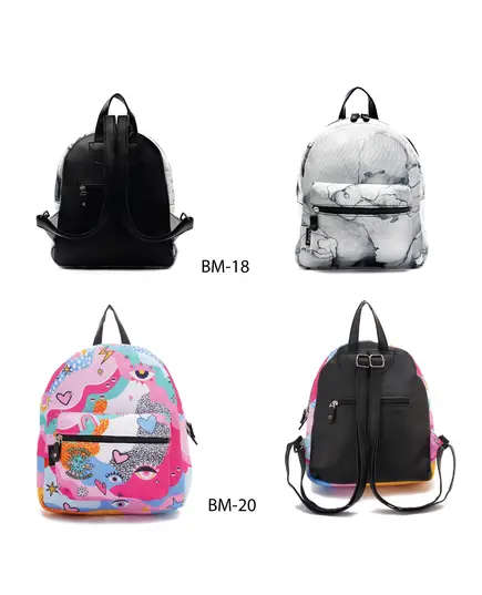 Multicolored Fabric Mini Backpacks - Wholesale – Accessories - Covery. TijaraHub!