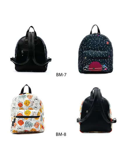 Multicolored Fabric Mini Backpacks - Wholesale – Accessories - Covery. TijaraHub!