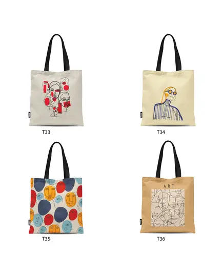 Multicolored Fabric Tote Bag - Wholesale - Covery. TijaraHub!