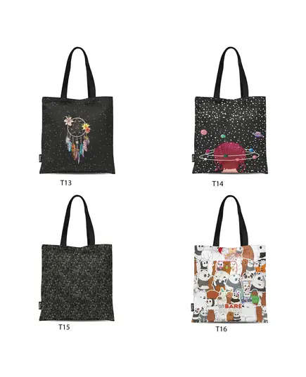 Multicolored Fabric Tote Bag - Wholesale - Covery. TijaraHub!