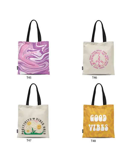 Multicolored Fabric Tote Bag - Wholesale - Covery. TijaraHub!