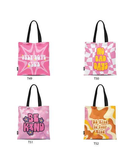 Multicolored Fabric Tote Bag - Wholesale - Covery. TijaraHub!