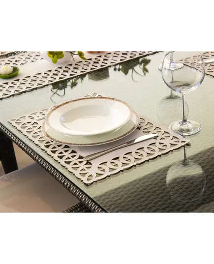 Moonlight Faux Leather Placemat 33 x 46 cm - Buy in Bulk - Home Supplies - DERİVER - Tijarahub