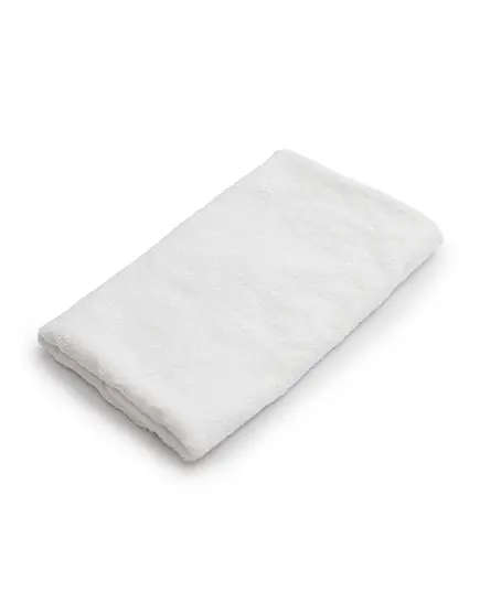 Plain Towel - White Color - 100% High Quality Cotton - Buy in Bulk - More Cottons - TijaraHub