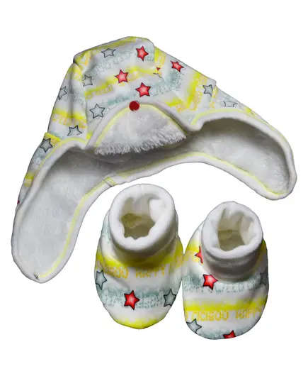 Star World Winter Hat and Socks - Soft Cotton Comfort, New Baby's Clothing - B2B - Baby Shoora​ - TijaraHub