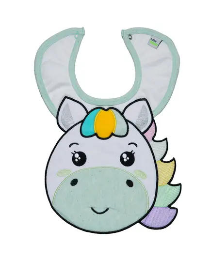 Unicorn Baby Bib - Soft Cotton Comfort, New Baby's Clothing - B2B - Baby Shoora​ - TijaraHub