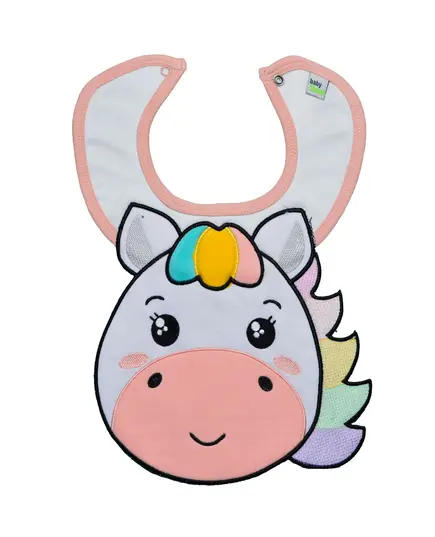 Unicorn Baby Bib - Soft Cotton Comfort, New Baby's Clothing - B2B - Baby Shoora​ - TijaraHub