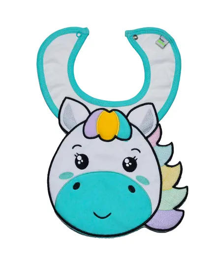 Unicorn Baby Bib - Soft Cotton Comfort, New Baby's Clothing - B2B - Baby Shoora​ - TijaraHub