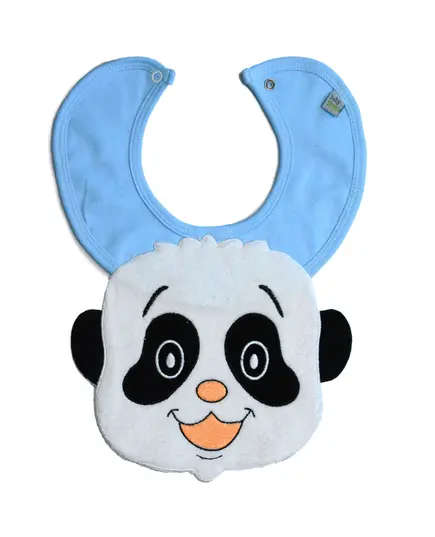 Panda Baby Bib - Soft Cotton Comfort, New Baby's Clothing - B2B - Baby Shoora​ - TijaraHub
