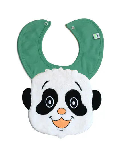 Panda Baby Bib - Soft Cotton Comfort, New Baby's Clothing - B2B - Baby Shoora​ - TijaraHub