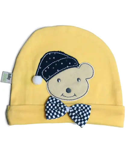 Ted Baby Hats - Soft Cotton Comfort, New Baby's Clothing - B2B - Baby Shoora​ - TijaraHub