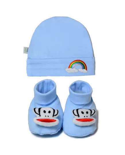 Rainbow Winter Hat and Socks - Soft Cotton Comfort, New Baby's Clothing - B2B - Baby Shoora​ - TijaraHub