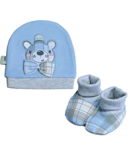 kind Winter Hat and Socks - Soft Cotton Comfort, New Baby's Clothing - B2B - Baby Shoora - TijaraHub