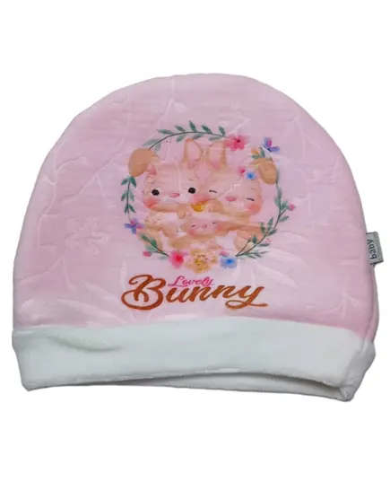 Bunny Winter Hat and Socks - Soft Cotton Comfort, New Baby's Clothing - B2B - Baby Shoora - TijaraHub