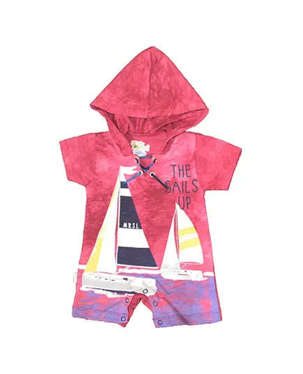 Sail Baby jumpsuit - Soft Cotton Comfort, New Born's Clothing - B2B - Baby Shoora - TijaraHub