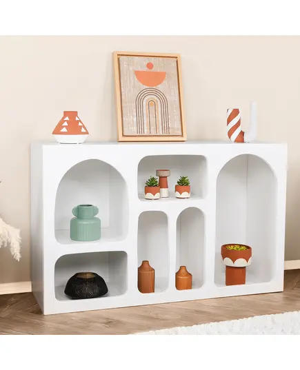 Liva Console 30 x 37 x 120 cm - Wholesale - White - Sunroyal Concept
TijaraHub