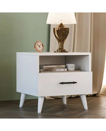 Lavinia Nightstand 38 x 45 x 47 cm - Wholesale - White - Sunroyal Concept
TijaraHub