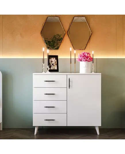 Lavinia Dresser 41 x 90 x 82 cm - Wholesale - White - Sunroyal Concept TijaraHub