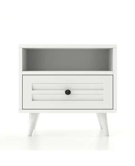 Nil Nightstand 45 x 50 x 50 cm - Wholesale - White - Sunroyal Concept
TijaraHub