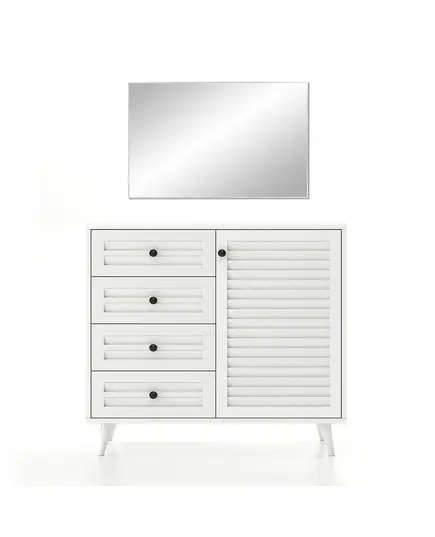 Nil Dresser 45 x 90 x 82 cm - Wholesale - White - Sunroyal Concept TijaraHub