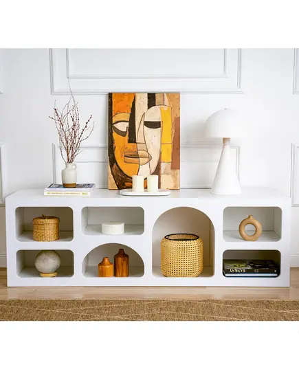 Lorin Console 40 x 160 x 51 cm - Wholesale - White - Sunroyal Concept TijaraHub