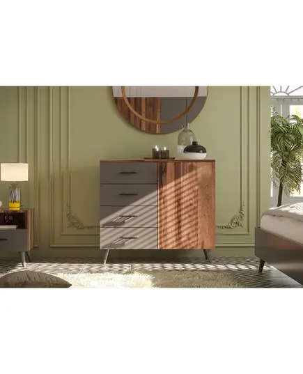 Royal Dresser 41 x 90 x 82 cm - Wholesale - Walnut - Sunroyal Concept TijaraHub