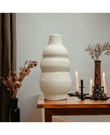Cerulean Dream Pottery Vase - Wholesale Luxe Craft - Elegant Home & Garden Décor - Kvell Masterpiece​- Tijarahub