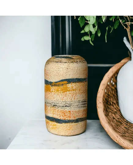 Colorful Pottery Vase - Wholesale Luxe Craft - Elegant Home & Garden Décor - Kvell Masterpiece​ - TijaraHub