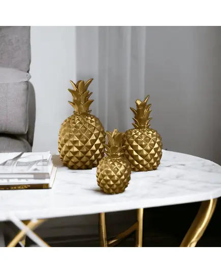 Pineapple Set - Different Colors - Wholesale Luxe Craft - Elegant Home & Garden Décor - Kvell Masterpiece​ - TijaraHub