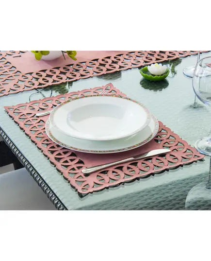 Moonlight Faux Leather Placemat 33 x 46 cm - Buy in Bulk - Home Supplies - DERİVER - Tijarahub