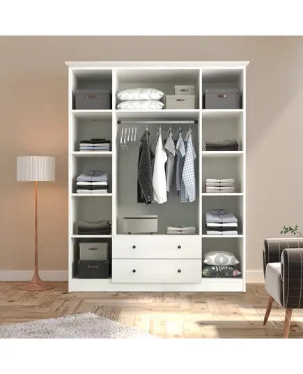 Zenio Patara 4 Door 2 Drawer Wardrobe – Bulk – Turkish Furniture – Zenio Mobilya. TijaraHub!