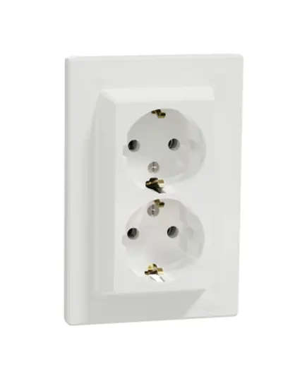 Asfora 2 Ball. Socket 16A PL Standard - Wholesale - Electric Supplies - Schneider TijaraHub