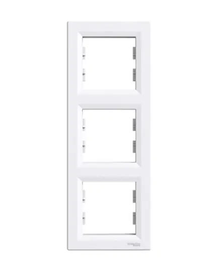 Asfora Triple Vertical Frame - Wholesale - Electric Supplies - Schneider TijaraHub