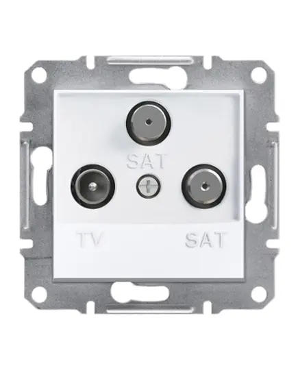 Asfora TV/SAT/SAT Terminal Socket 1dB - Wholesale - Electric Supplies - Schneider TijaraHub