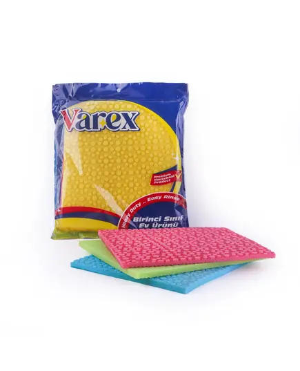 Dishcloth Sponge 3 Pieces - B2B - Household Supplies - Varex - Tijarahub